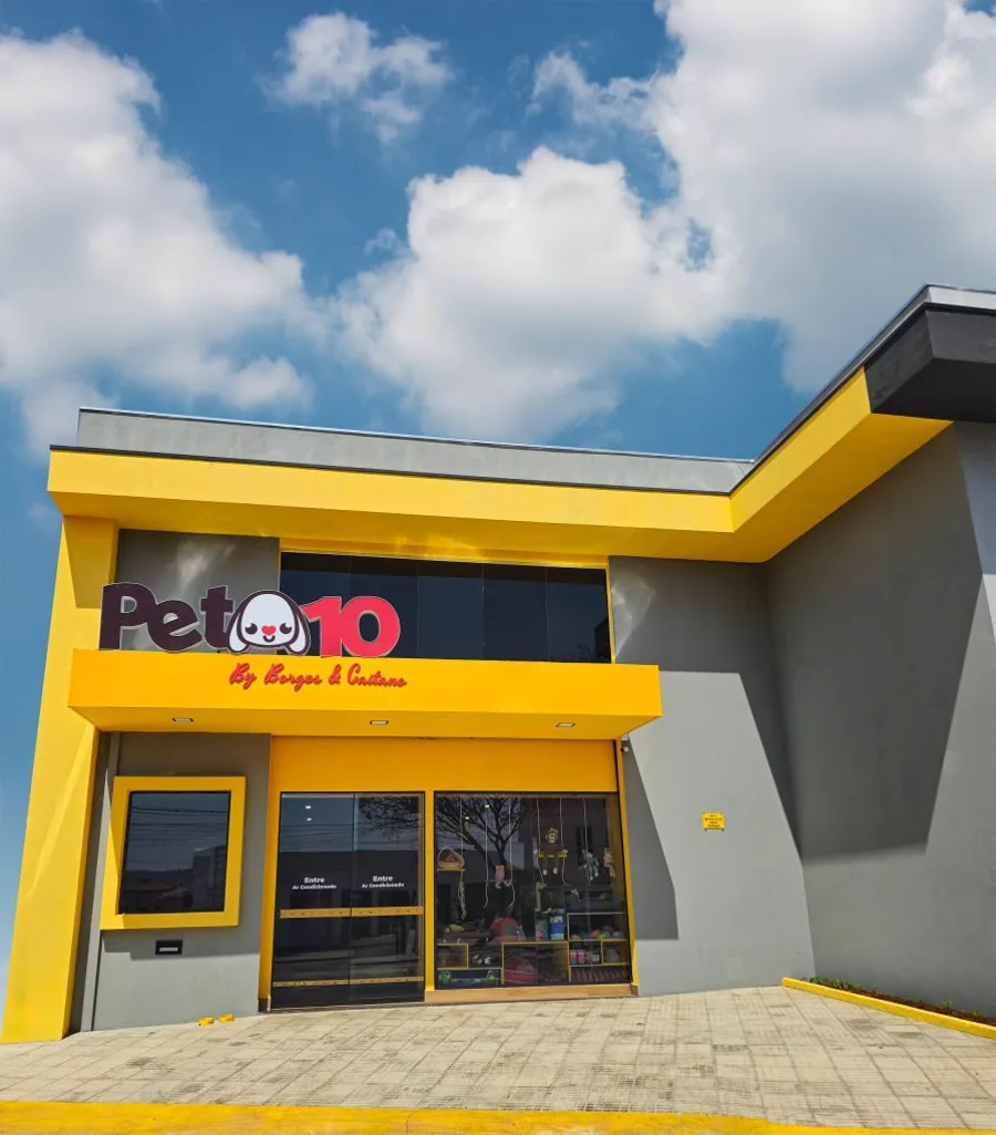 Fachada de uma unidade Pet 10